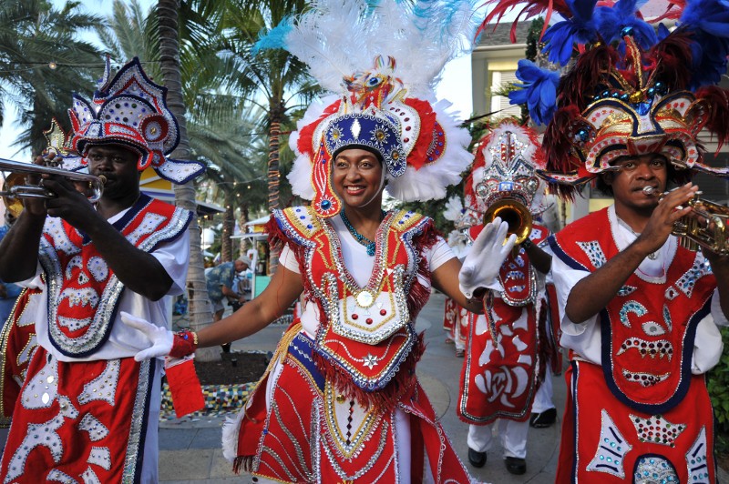 Junkanoo Parade in Nassau, Bahamas