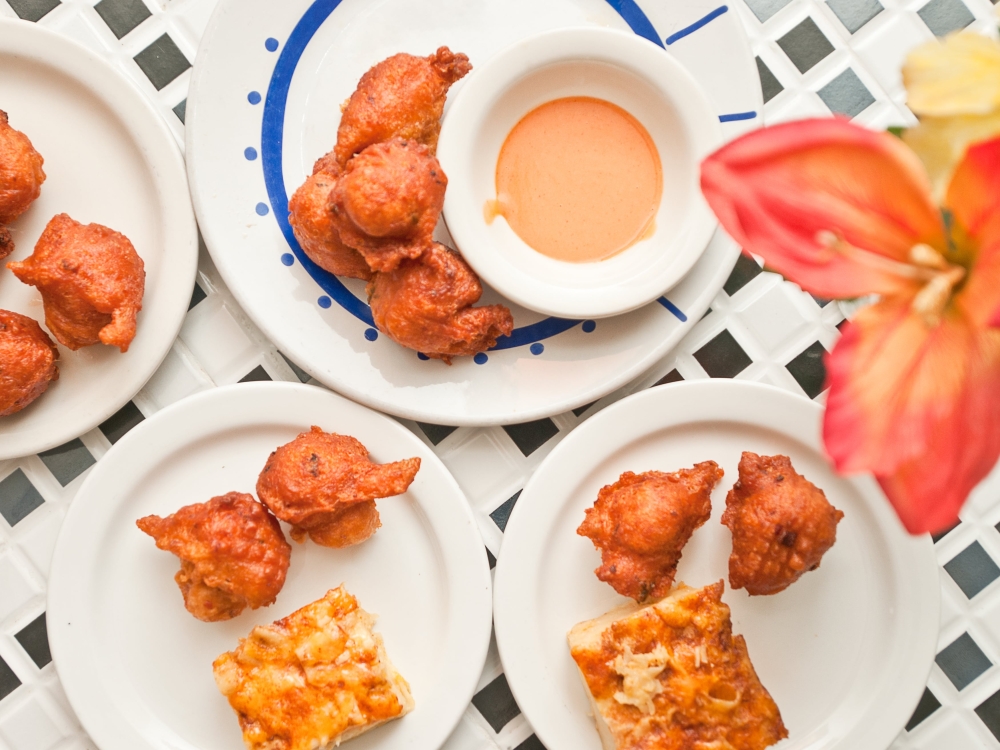 Conch fritters from Nassau Paradise Island