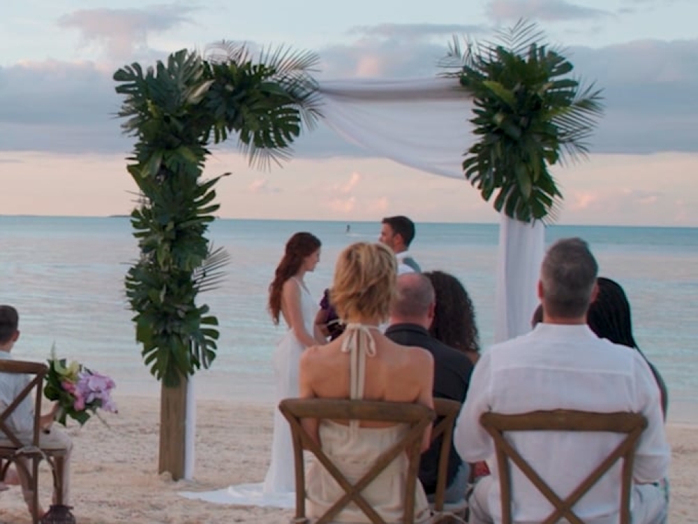 wedding on beach