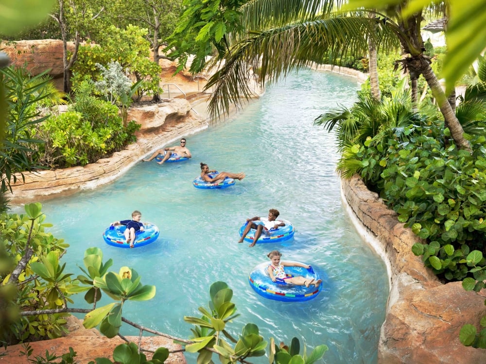 The Lazy River at Aquaventure Atlantis