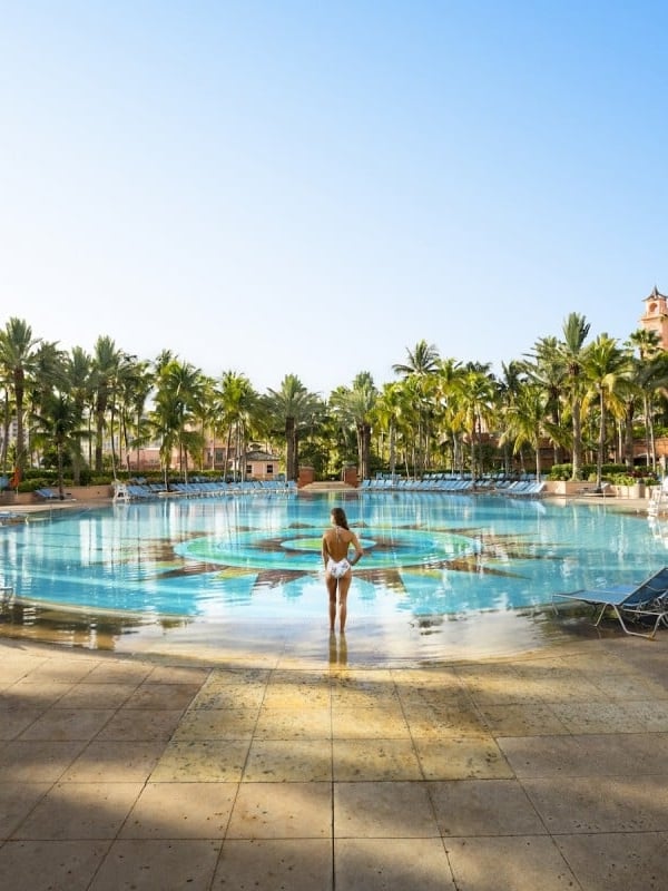 Sundial Pool at Atlantis Paradise Island